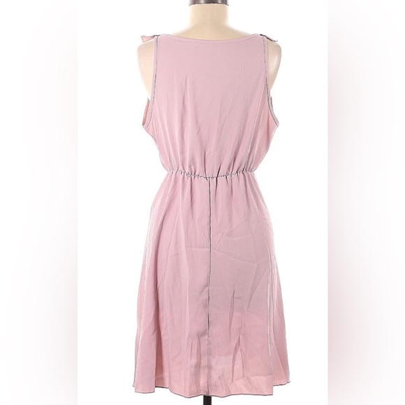 Pink Ruffled Summer Dress - Picture 2 of 4